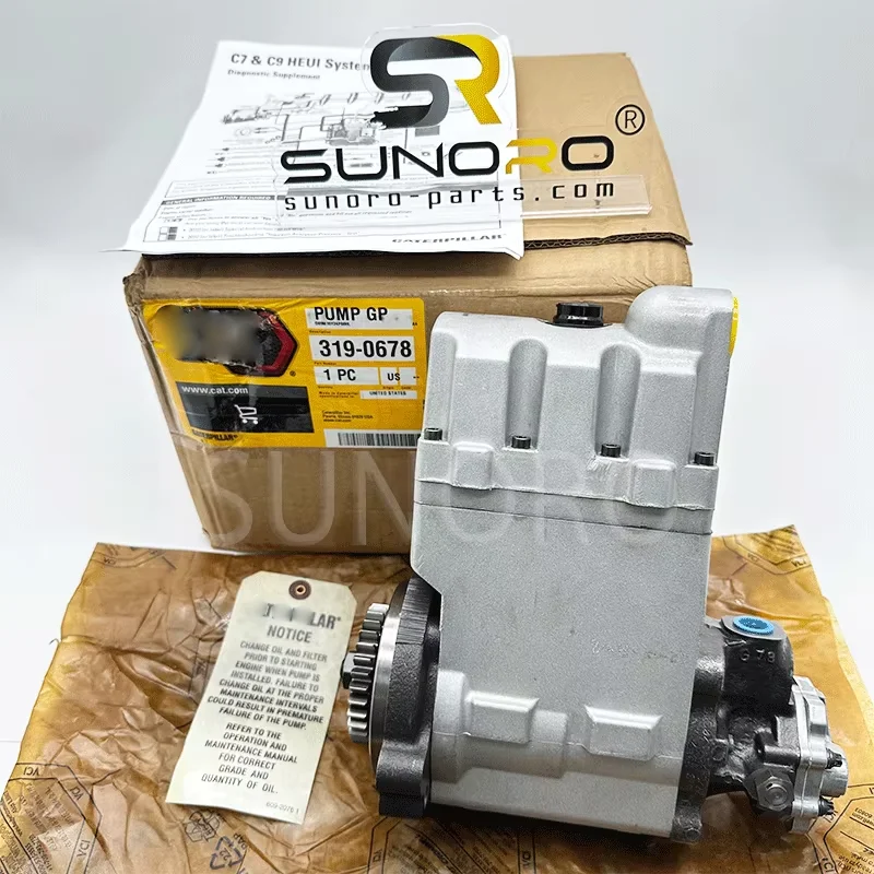 Pompa Carburante Originale per Motore Diesel C7/C9 Pompa di Iniezione per Escavatore 336d 319-0677/3190678 Macchinari Edili