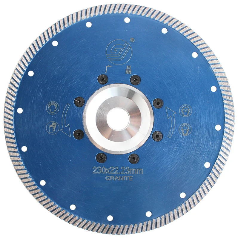 9 pollici 230 mm ondulato circolare Turbo lama per sega diamantata ultrasottile lama da taglio per piastrelle lama per sega circolare diamantata