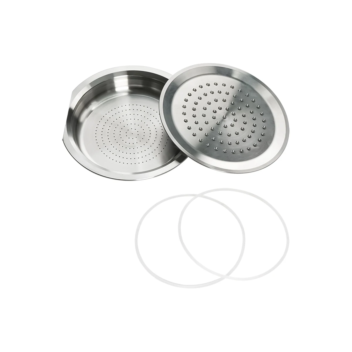 Set di 1 Capsula Riutilizzabile per Caffè Filtro in Acciaio Inox Tazza Compatibile con Macchine Espresso Senseo