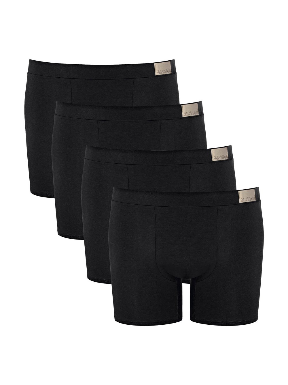 sloggi Boxershort 4er Pack Herren schwarz, M Image