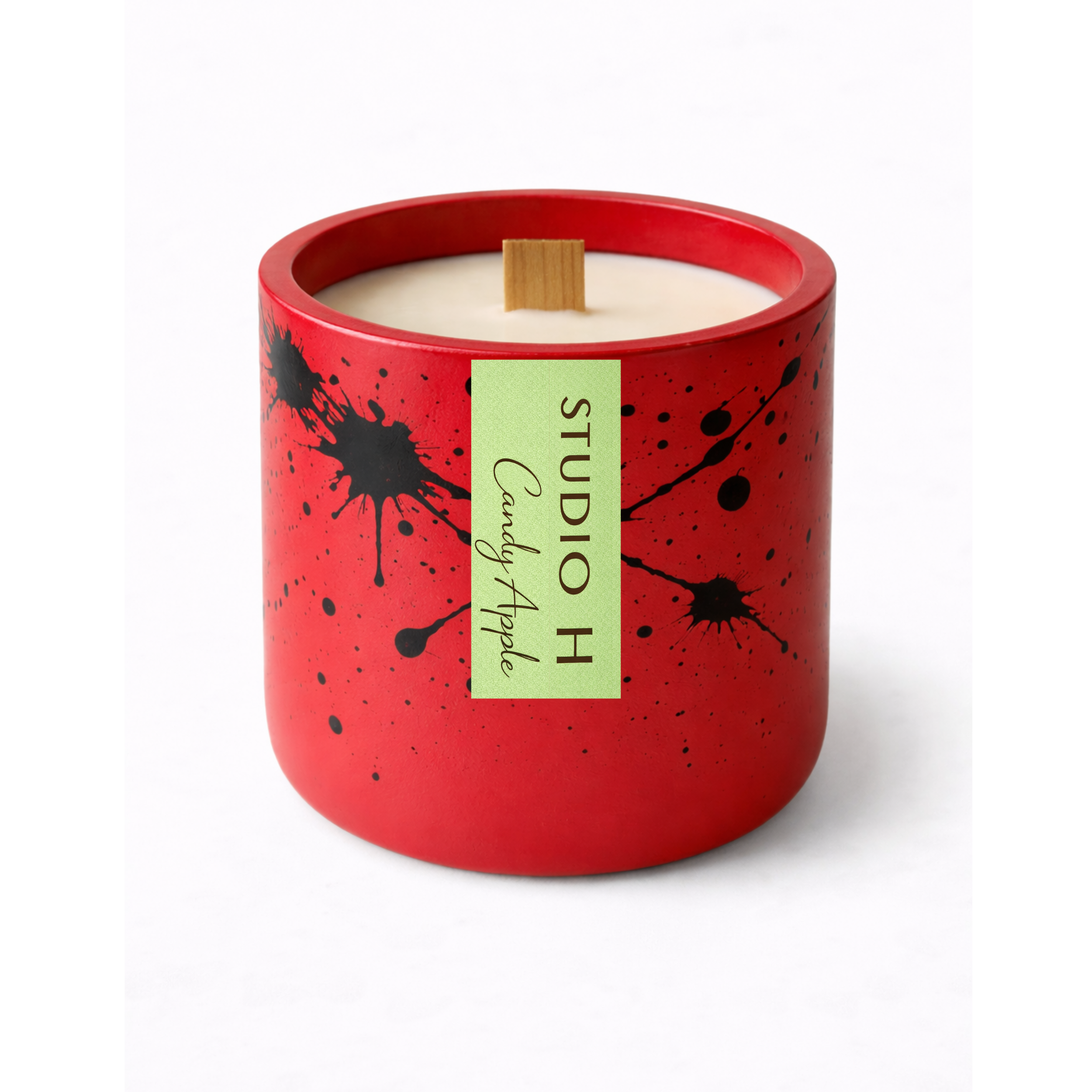Studio H Candy Apple 30cl Candle - Red/black - One Size | Studio H Sale | Discount Designer Brands