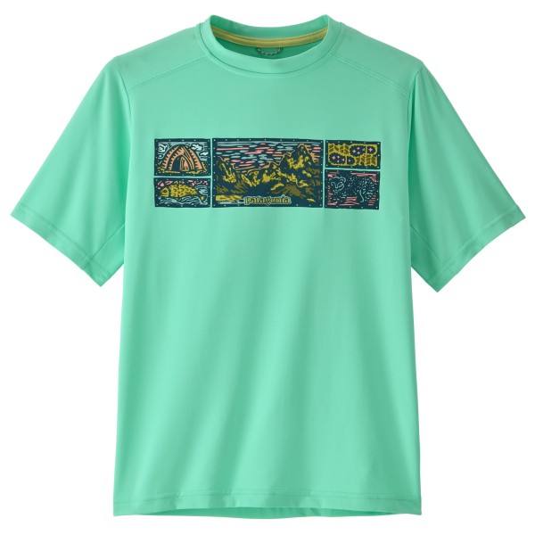 Patagonia - Kid's Cap SW T-Shirt - Funktionsshirt Gr XXL türkis