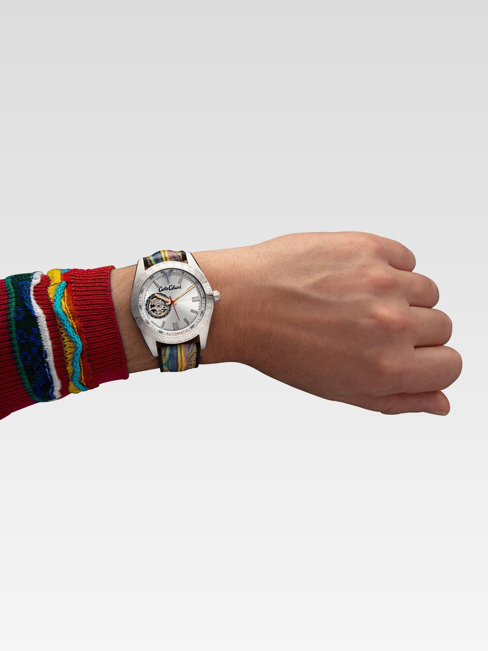 Carlo Colucci Dreizeiger Automatik Herren mehrfarbig, ONE SIZE Image