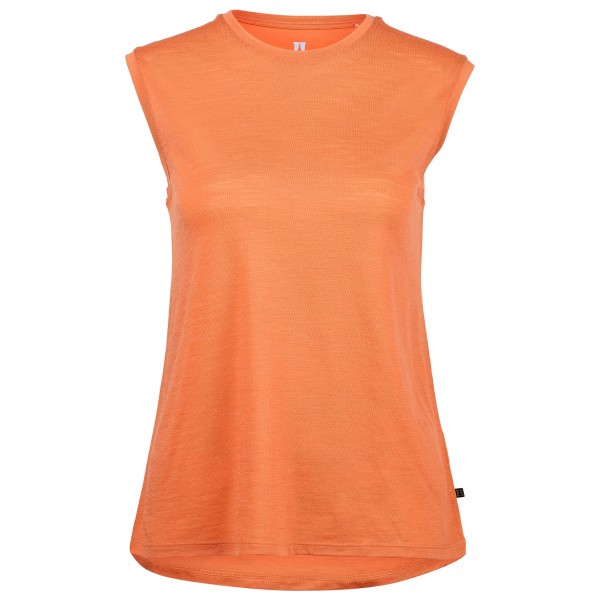 Heber Peak - Women's MerinoMix150 PineconeHe. Loose Tank - Merinoshirt Gr XS orange