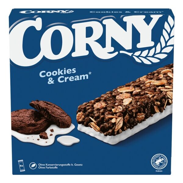 Corny Müsliriegel »Classic Cookies & Cream« 6 Stück Image