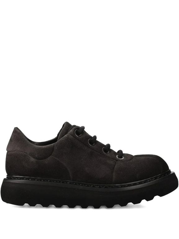 Platform Sole Sneakers - Black - Premiata Sneakers