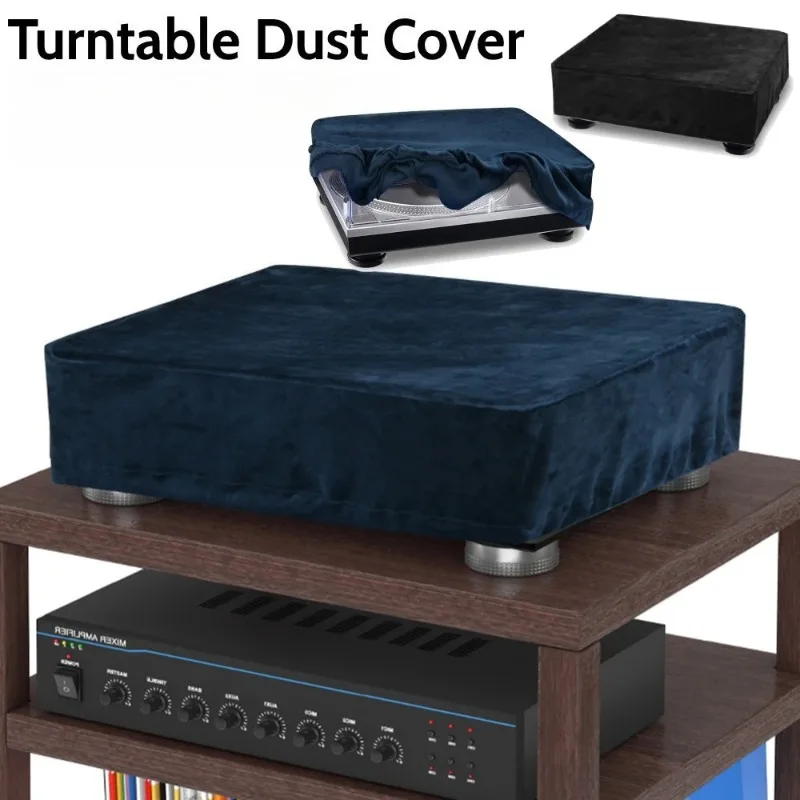 Player Vinyl Record Aufbewahrungskappe Stereo Plattenspieler Schutzhülle Plattenspieler Staubhülle für Audio-Technica AT-LP120XUSB Image