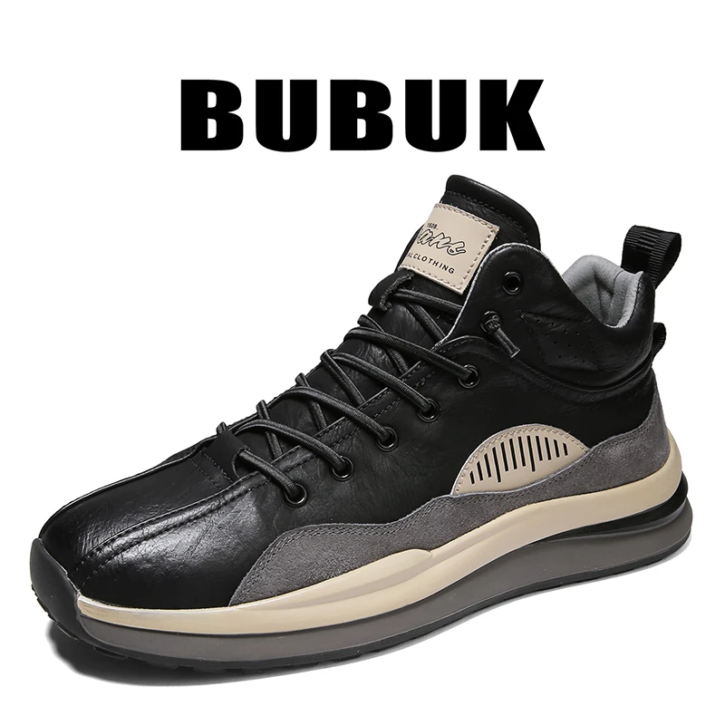Bubuk Fashion Sports Herrenschuhe, Outdoor-Wanderschuhe, Low-Top-Laufschuhe, Business-Lederschuhe, für alle Jahreszeiten geeignet, bequem und leicht, stilvoll und vielseitig