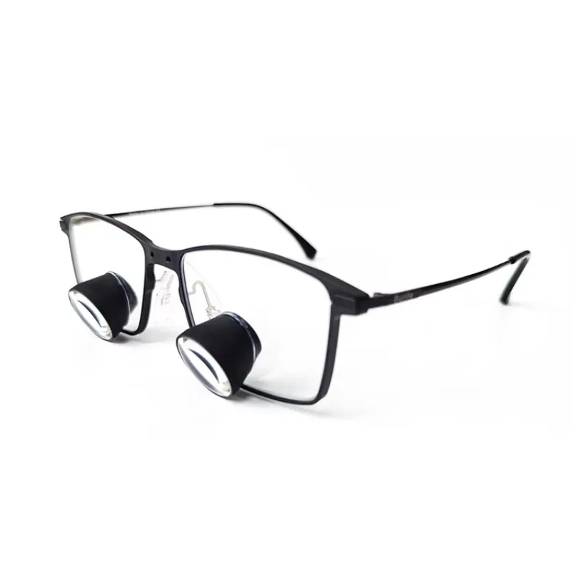 Burite 2,5X/3,0X/3,5X TTL Galilean Chirurgische Lupen mit LED-Stirnlampe - Medizinische Binokularlupe für Zahn- und HNO-Chirurgie Image