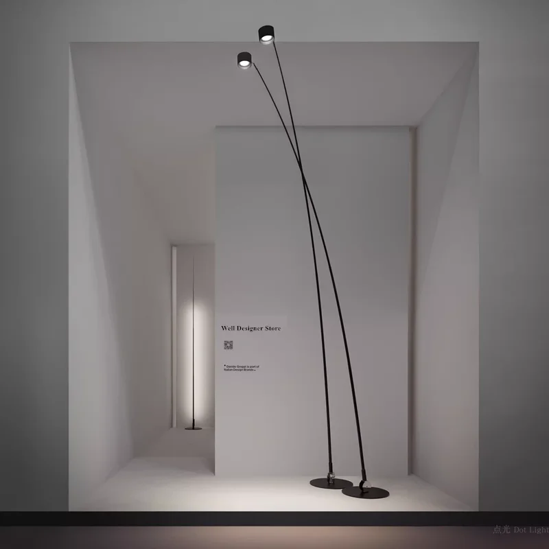 Sampei Stehlampe, italienisches Design, Bogenlampe, lange Stange, Strahler für Zuhause, Wohnzimmer, Sofa, hohe Lampe, Dekor, Eck-Nachttisch-Licht