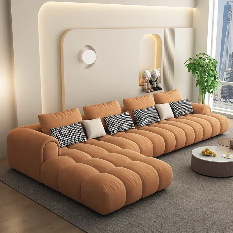 Büro-Designer-Sofas, bequemes klassisches Wohnzimmer, entspannendes Sofa, Doppelwohnung, Prinzessin, kreative Divano-Lounge-Möbel Image