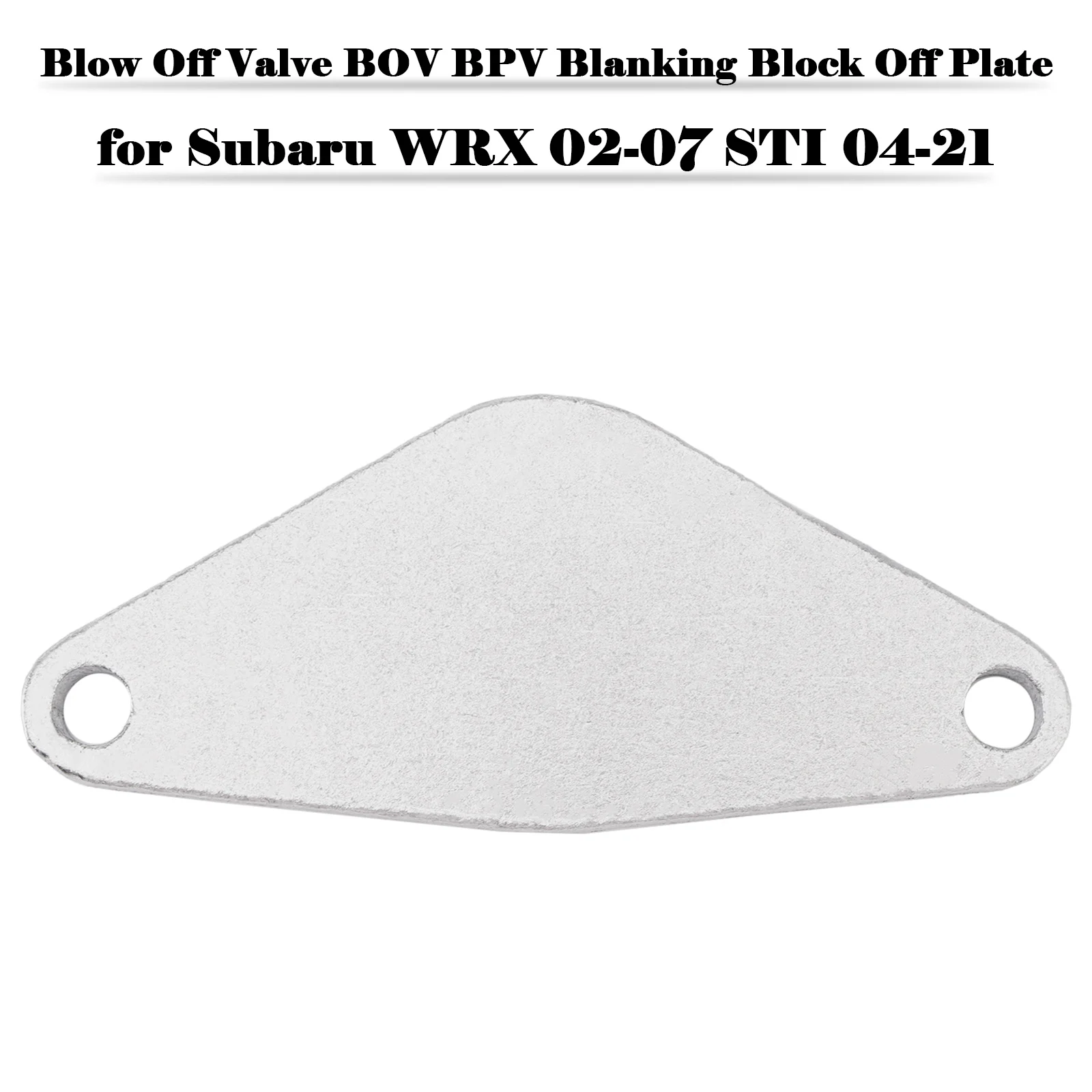 Artudatech Abblasventil BOV BPV Blindblock-Ausplatte für Subaru WRX 02–07 STI 04–21 Image