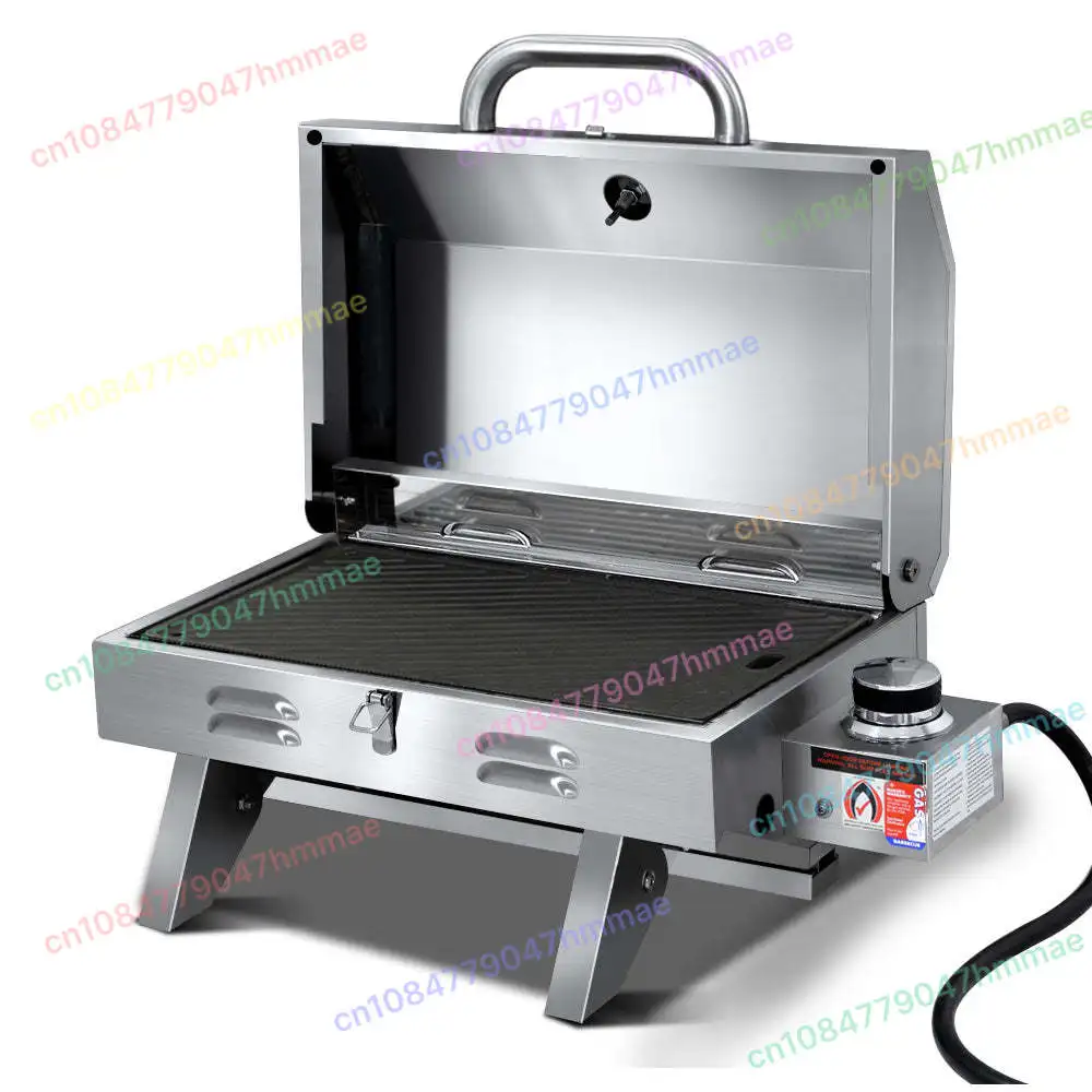 Edelstahl-Grill, Offshore-Grill, Outdoor, Stahl-Feuerstelle, Grillboot Image