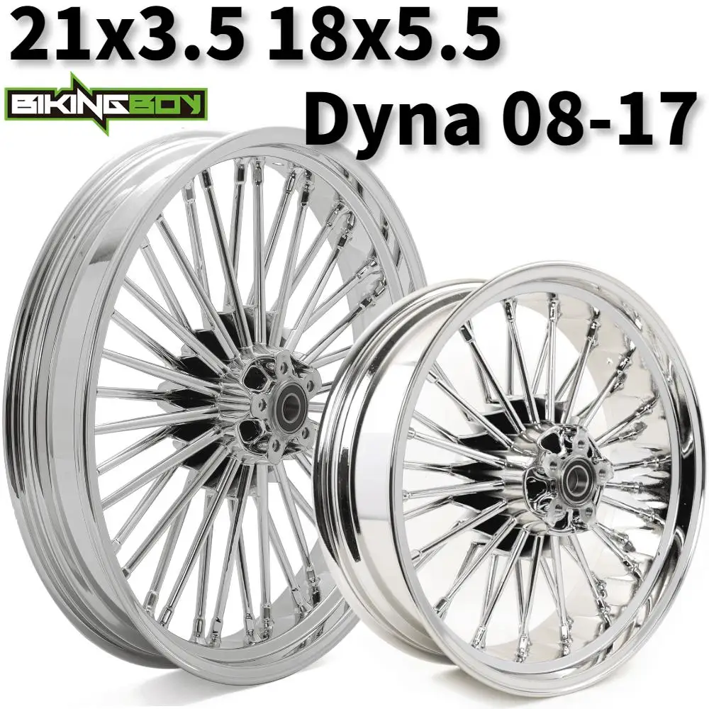Fat Bob FXDF Low Rider FXDL Street Bob FXDB Wide Glide FXDWG FXD 08-17 16 vorne 21 Zoll 3,5 Zoll hinten 16 Zoll / 18 Zoll 5,5 Zoll Fat Spoke Felge