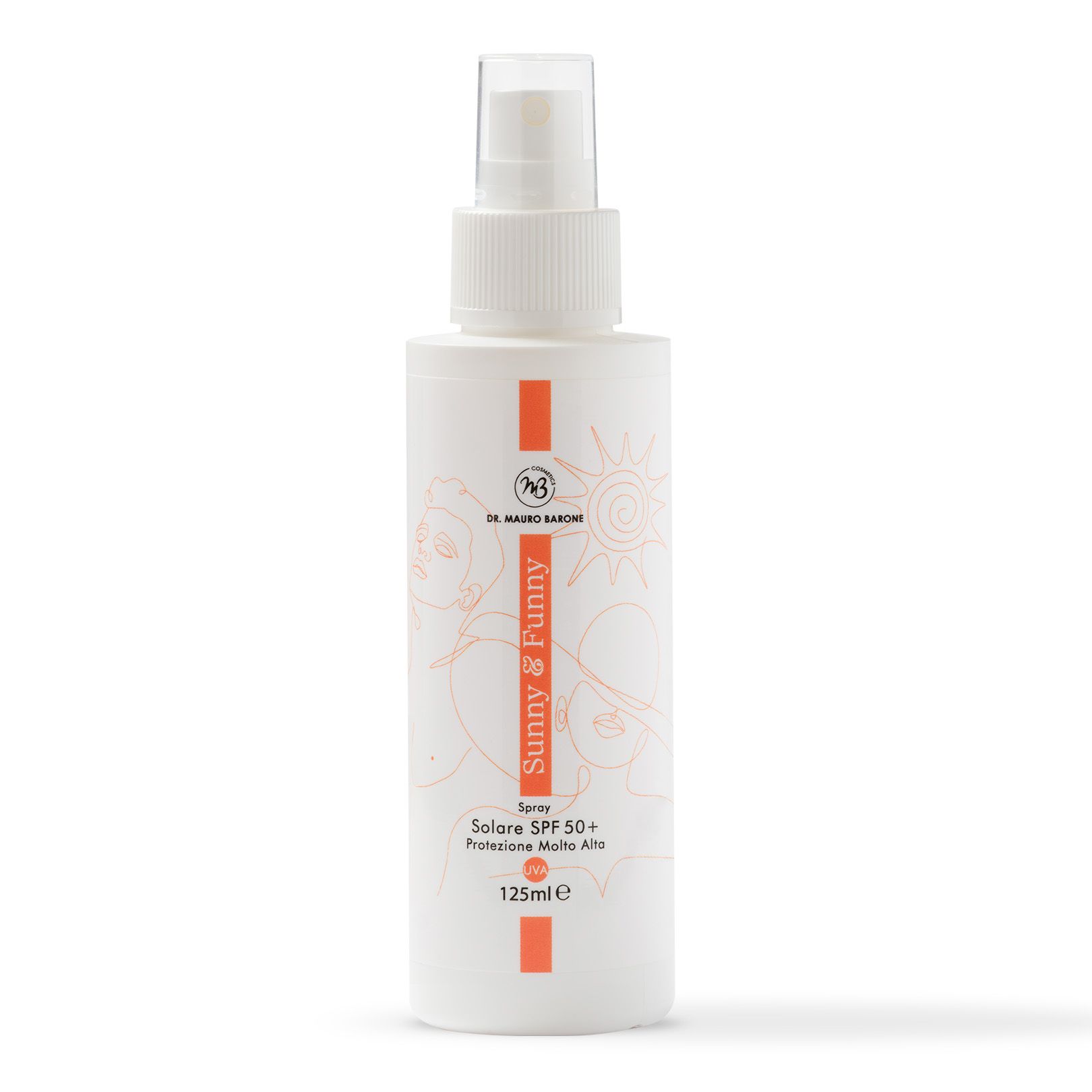 Dr Mauro Barone Cosmetics Sunny & Funny SPF 50+ 125 ml