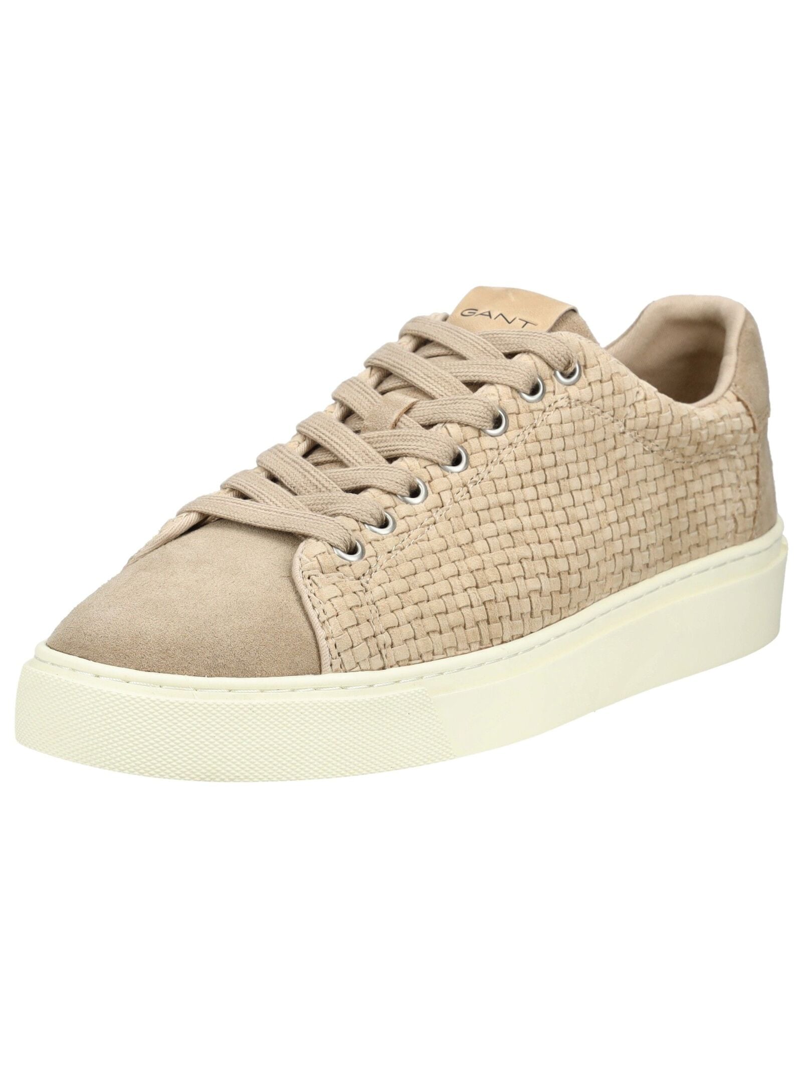 Sneaker GANT "Gant Sneaker Veloursleder", Herren, Gr. 43, sand, Veloursleder, Schuhe Sneaker