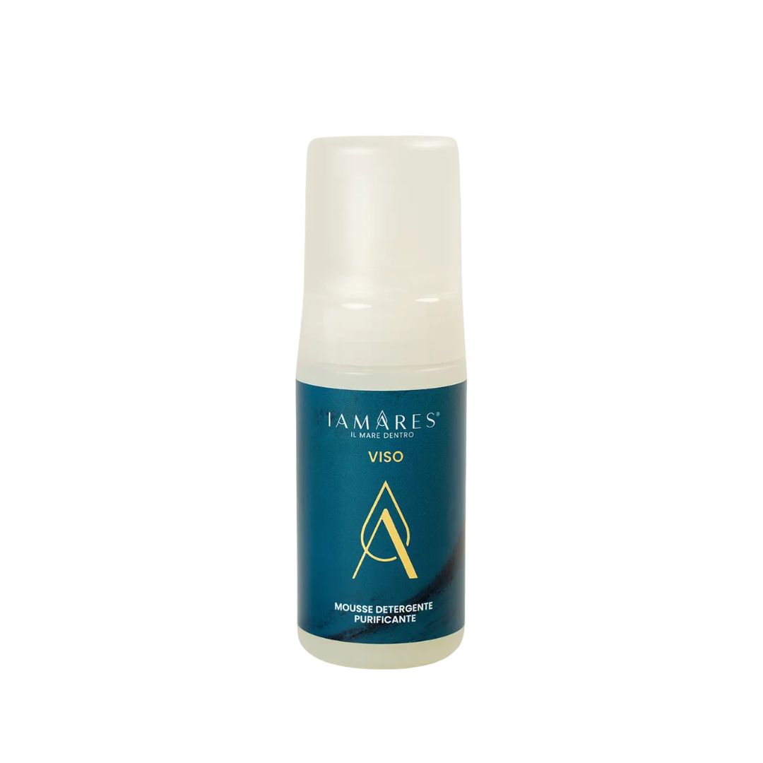 Iamares Mousse detergente purificante viso 100 ml Schiuma