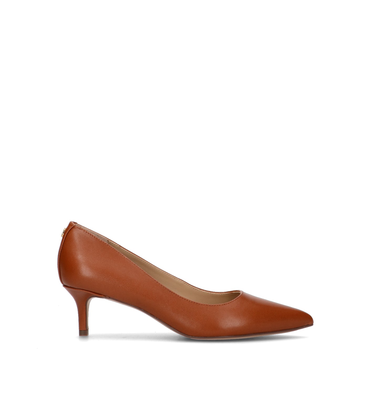 RALPH LAUREN DÃ©colletÃ© donna marrone in pelle