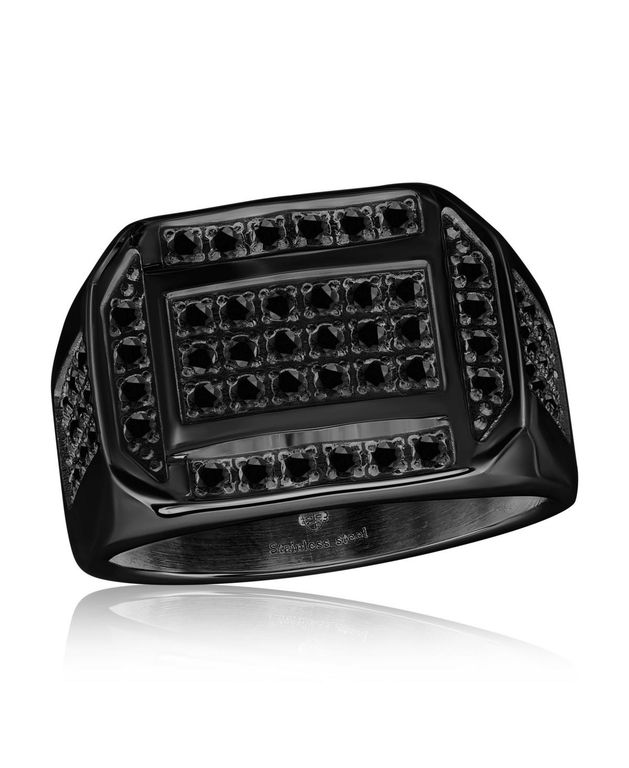 Stainless Steel - Black - Metallo Rings