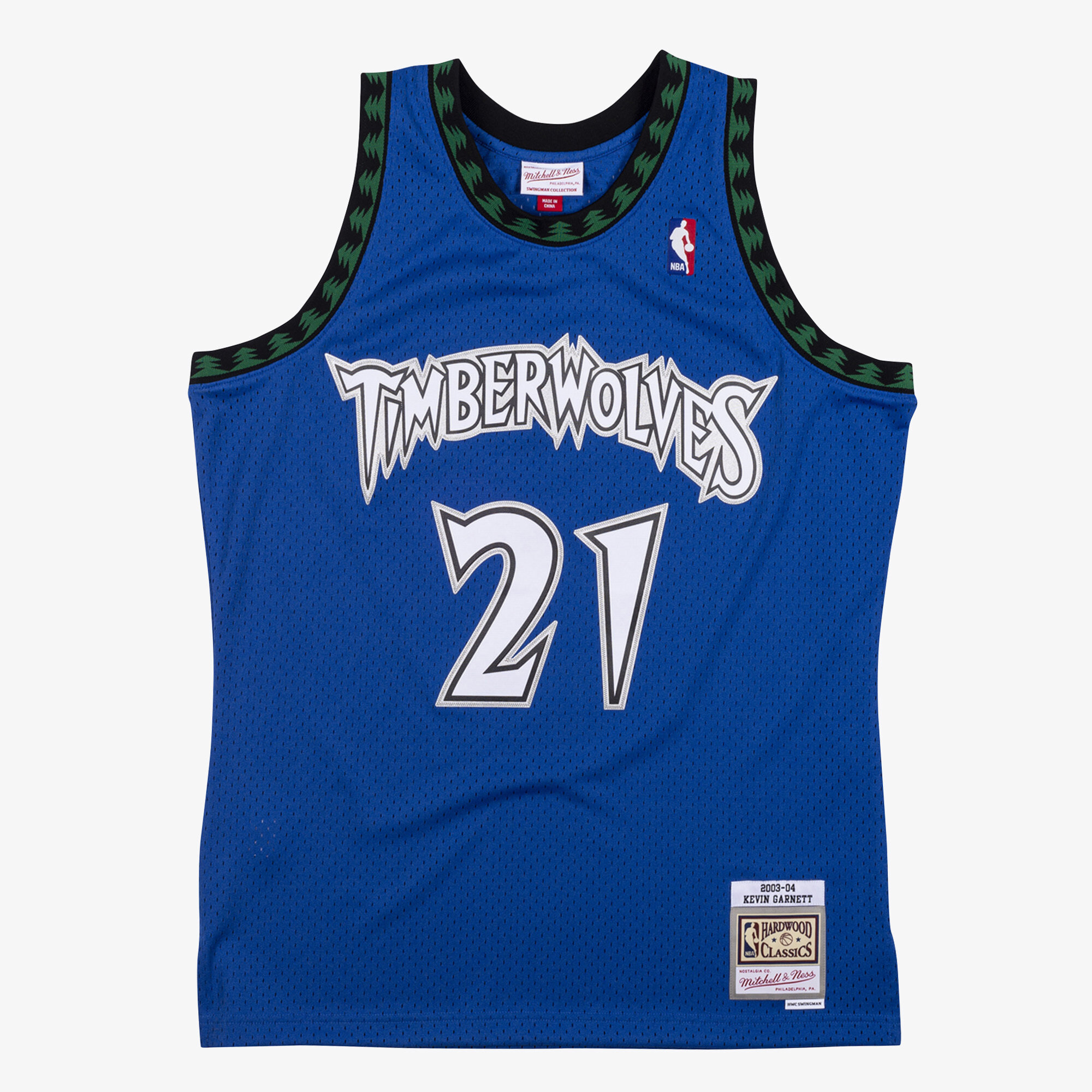 "Minnesota Timberwolves Mitchell & Ness Swingman-Trikot Kevin Garnett 2003-04" Image