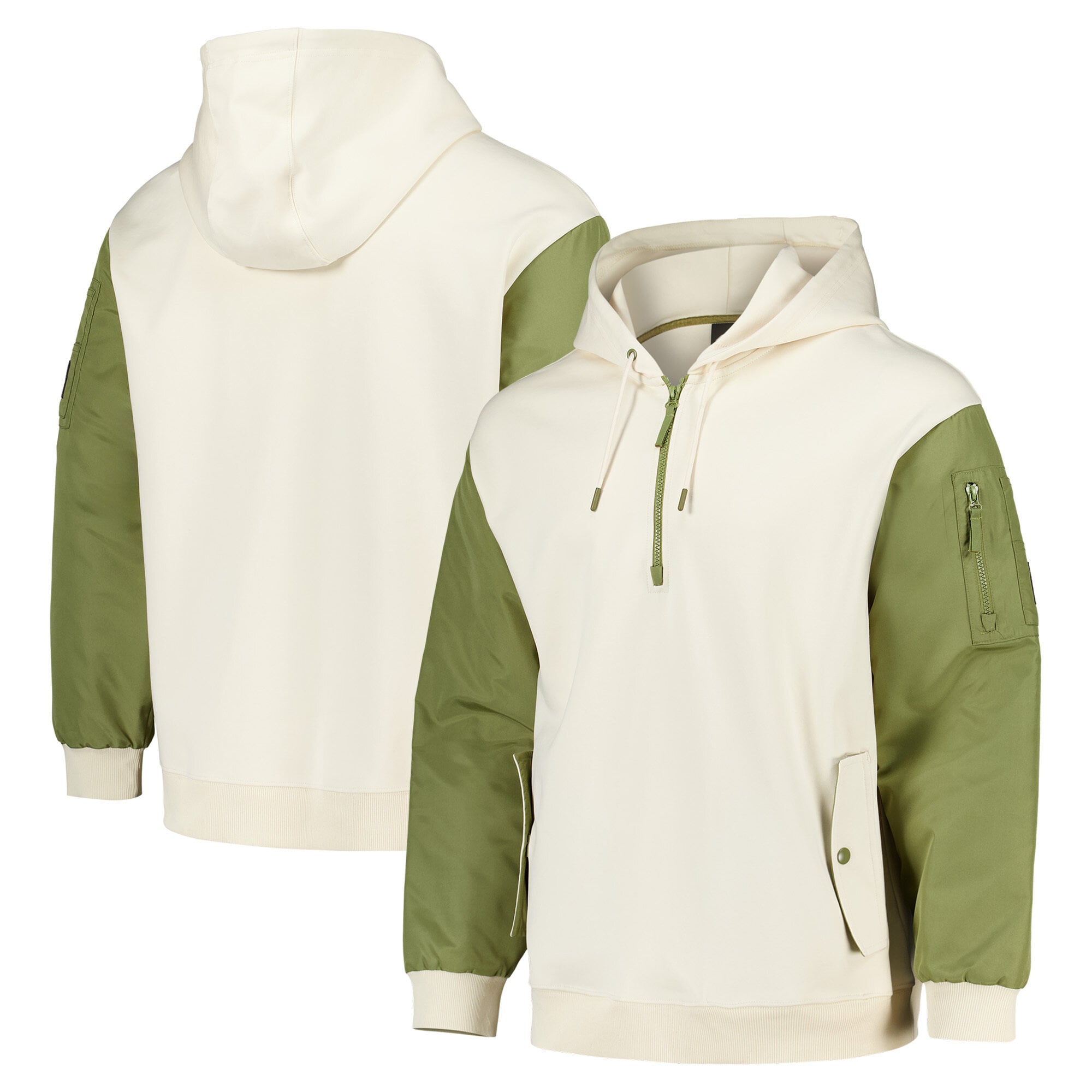 Sweat à capuche hybride à fermeture éclair quart de tour Formula 1 Elements - Homme Taille: M