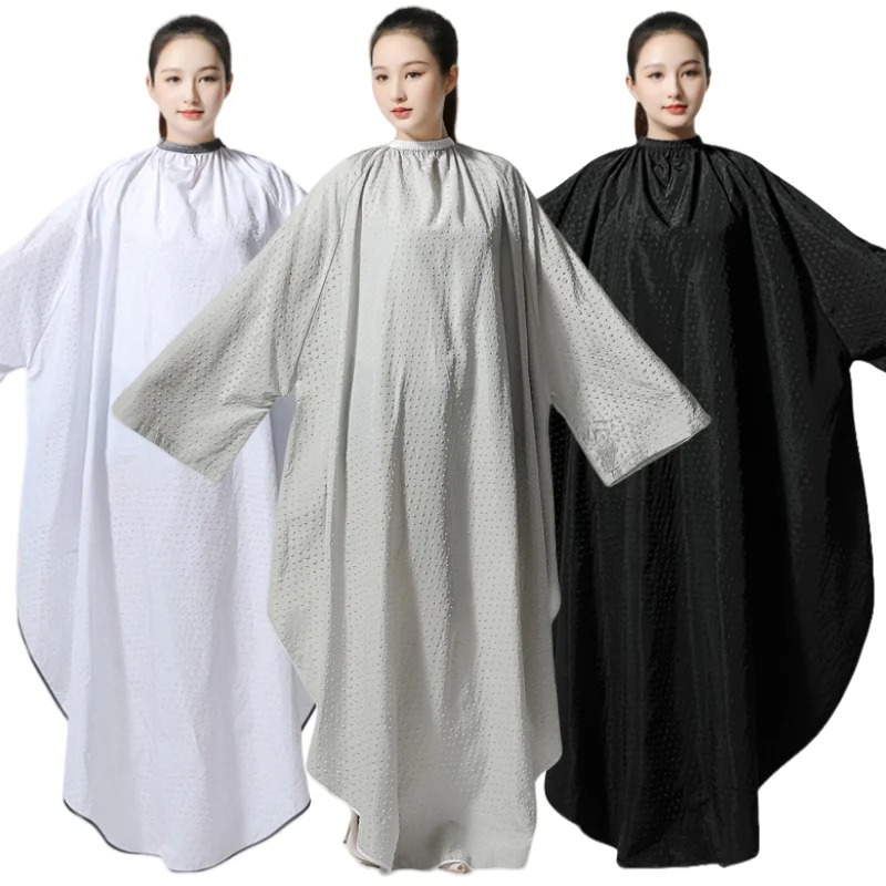 Langarm Capes Haarschnitt Wrap Tuch Stern Stoff Schal Friseursalon Friseur Robe Barber Styling Schürze Haarschneideumhänge Image