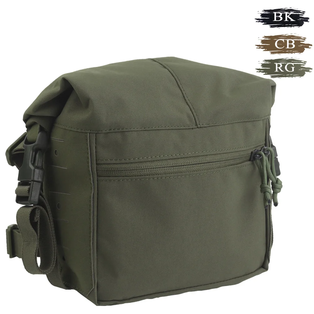 Alpha MOLLE-Erweiterungspaket mit großem Fassungsvermögen, montierbar auf der Brust, taktische Ausrüstung, Aufbewahrung, Jagd, Schießen, Outdoor-Zubehör Image