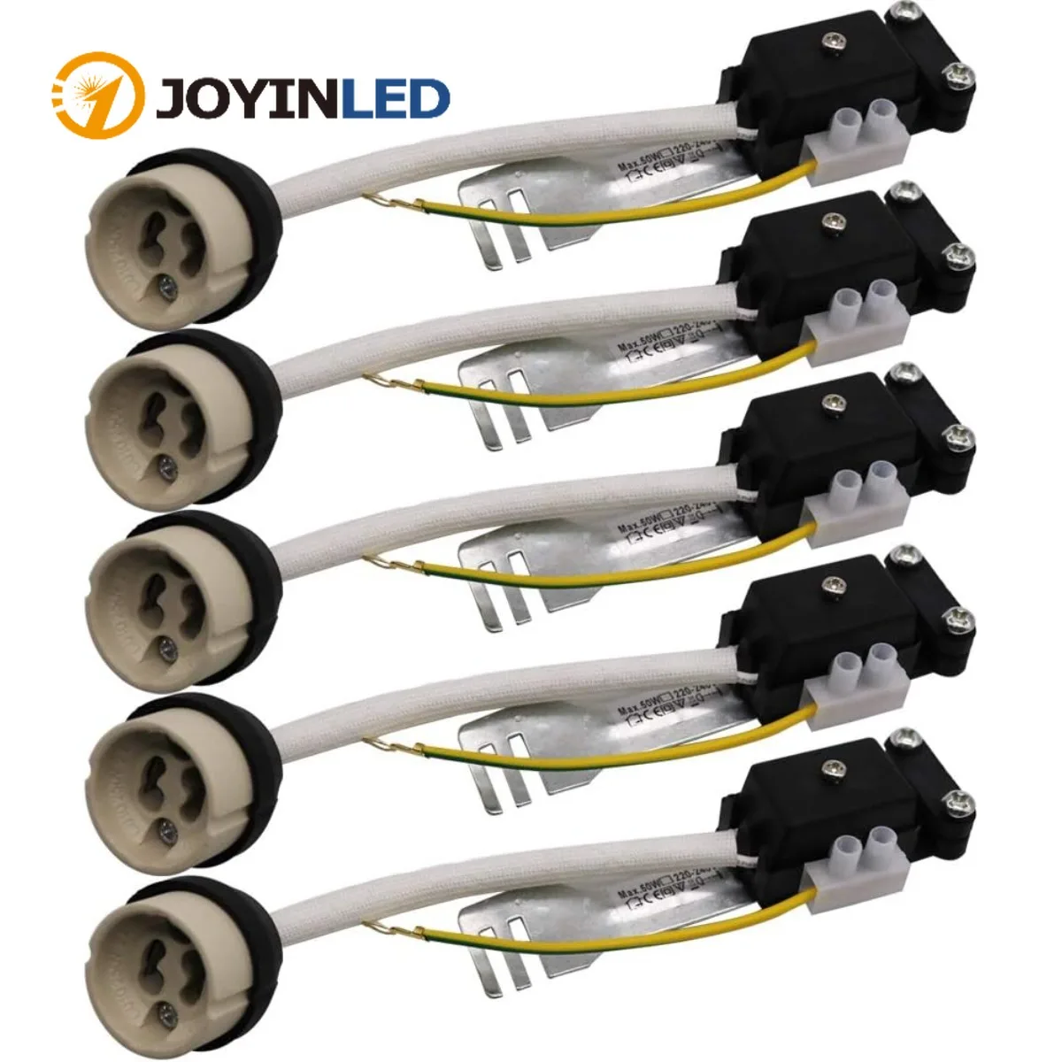 1/5 Stück GU10 Glühbirne Lampenfassung Lampensockel Adapter Stecker Konverter Keramikdraht für LED-Birne Halogenlampe Licht