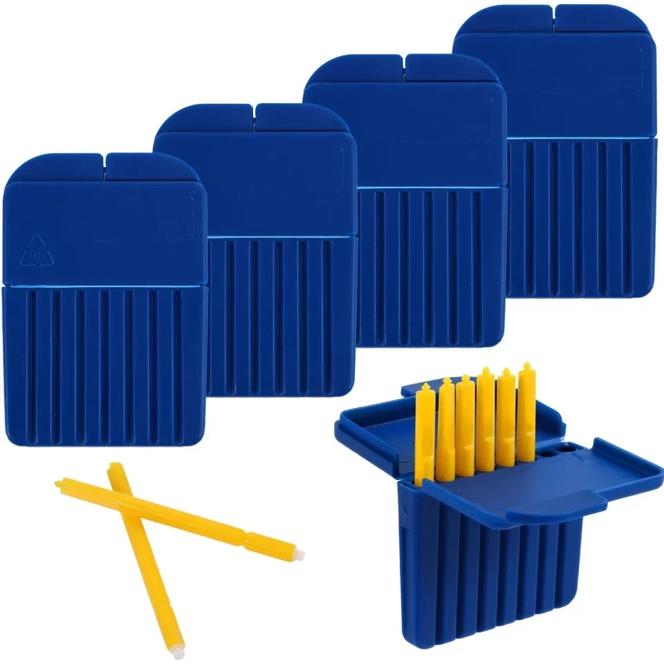 5 Packungen 40 Stück Hörgerätefilter für Starkey, Kunststoff-Hörgeräte-Wachsschutzfilter, kompatibel mit Starkey-Hörgerät (1,5 mm) Image