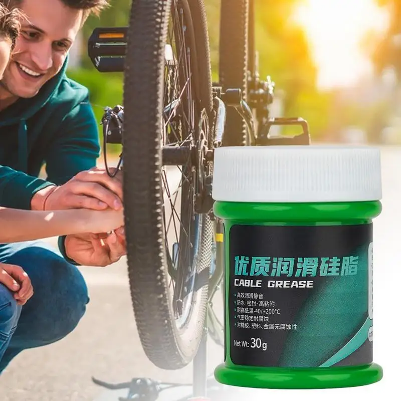 Taschenlampe Werkzeug Wartung Wasserdichtes Silikonfett Fahrrad Vordergabel Stoßdämpfung Schmierung Wartung Silikonöl Image