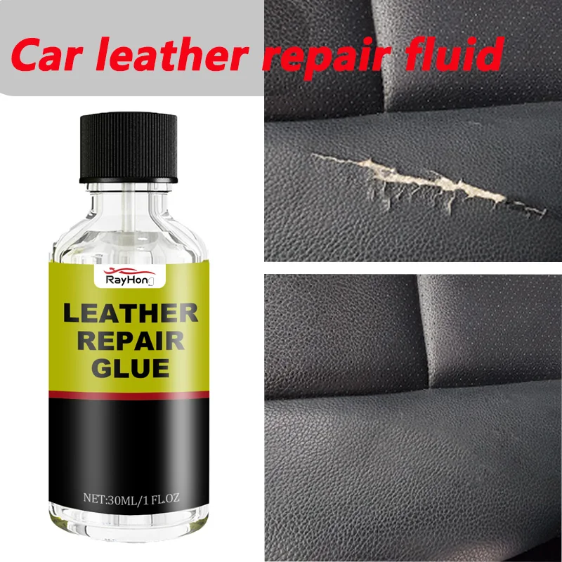 30 ml Auto Leder Reparatur Reparatur Flüssigkeit Auto Sitz Wartung Leder Pflege Flüssigkeit Gummi Leder Gel Sofa Auto Leder Kleber kleber