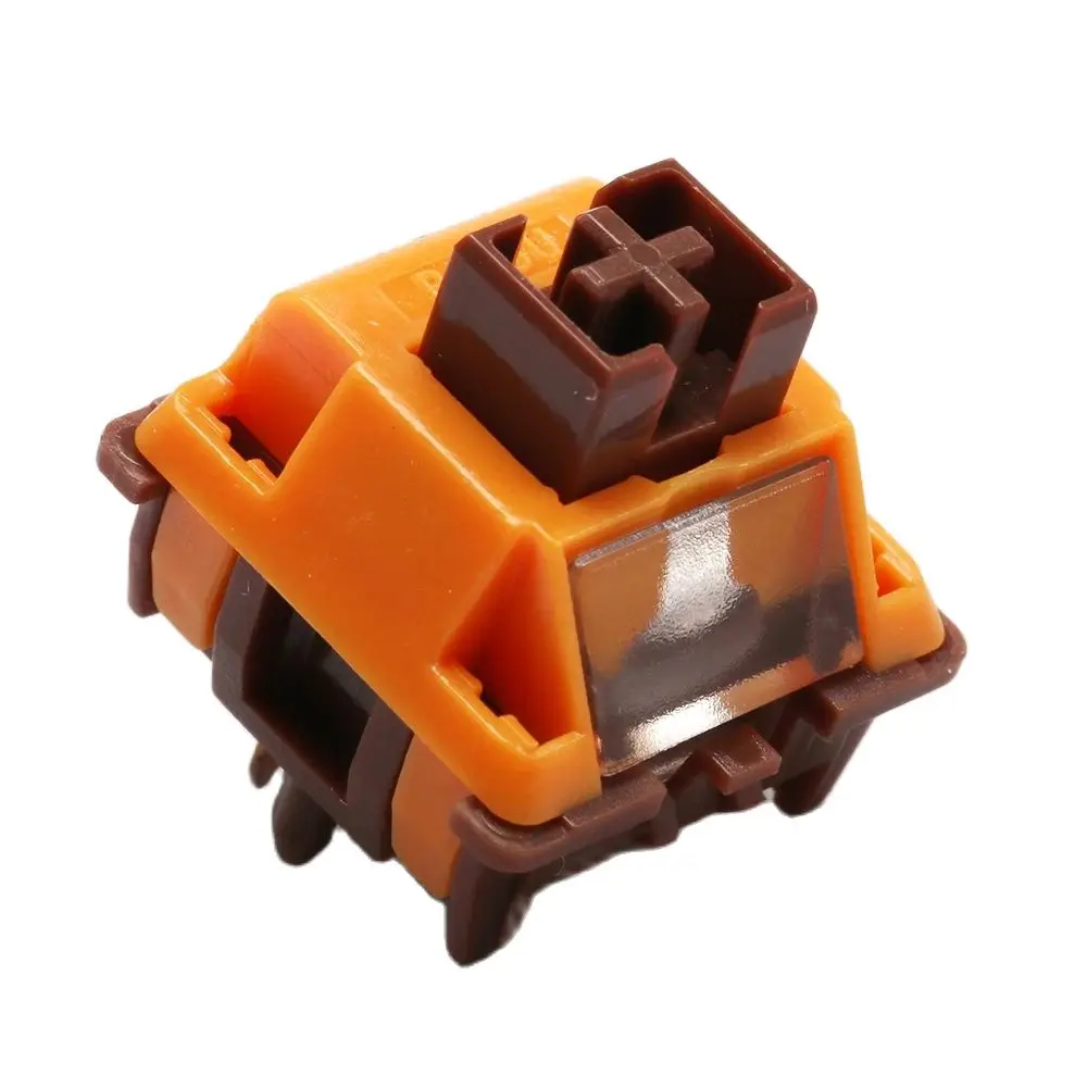 Cheese Mocha Switch 30g Linear vorgeschmierte 5-Pin-HotSwap-Schalter für mechanische MX-Gaming-Tastaturen Image