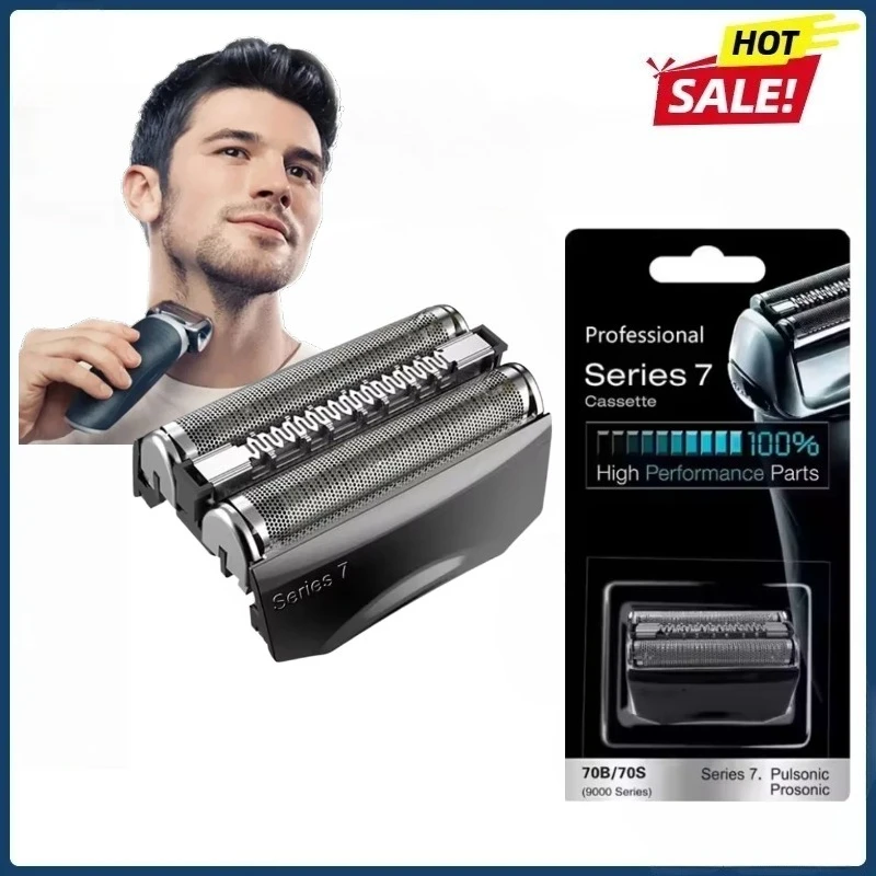 70B Ersatzkopf für Braun S7 Elektrorasierer, kompatibel mit 720 720s-3 720s-4 720s-5 730 790cc-3 790cc-4 790cc-5 795cc-3 Image