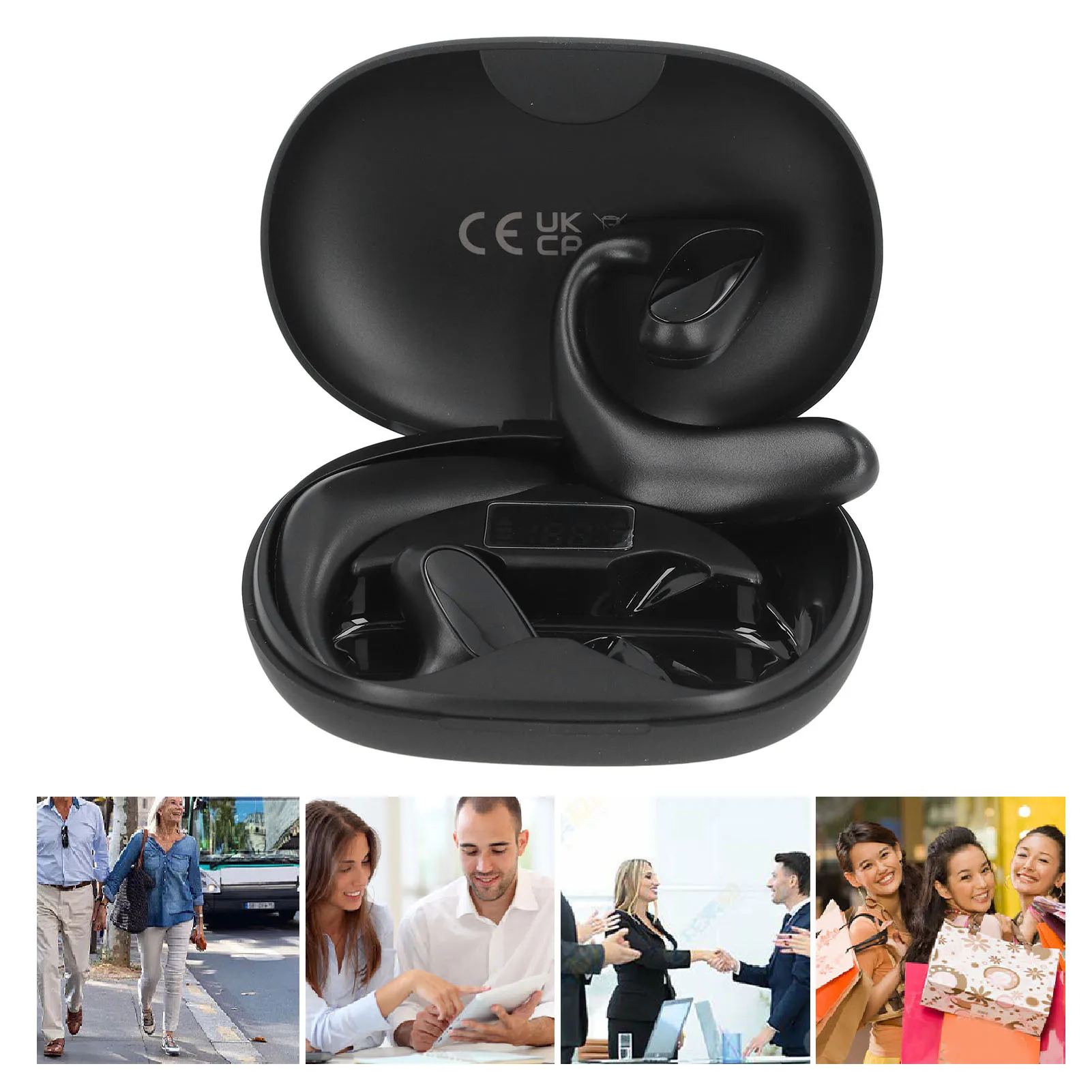 Übersetzungskopfhörer, Echtzeit-Übersetzung, mehrsprachige Übersetzung, lange Spielzeit, Übersetzer, Kopfhörergerät M8 zum Lernen Image