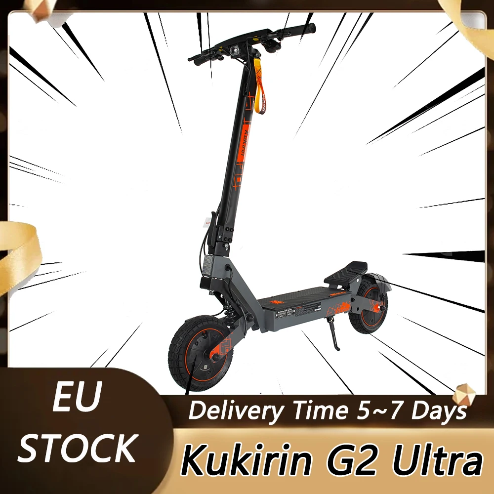 KuKirin G2 Ultra 2025 Hulajnoga Elektryczna Sk Ejana 800 W Akku 48 V 18 Ah Zasi Lorenzo 55 km 50 km/h 10 Zoll Vakuumreifen Image