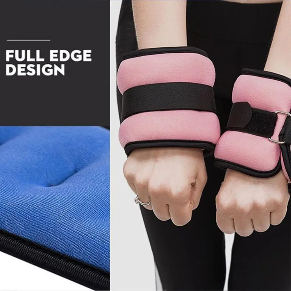 1 Paar gewichteter Sandsack für Fitness, gewichteter Sandsack, tragbares, gewichtetes Armband, Knöchel-Handgelenk-Gewichte, Armband für Fitness