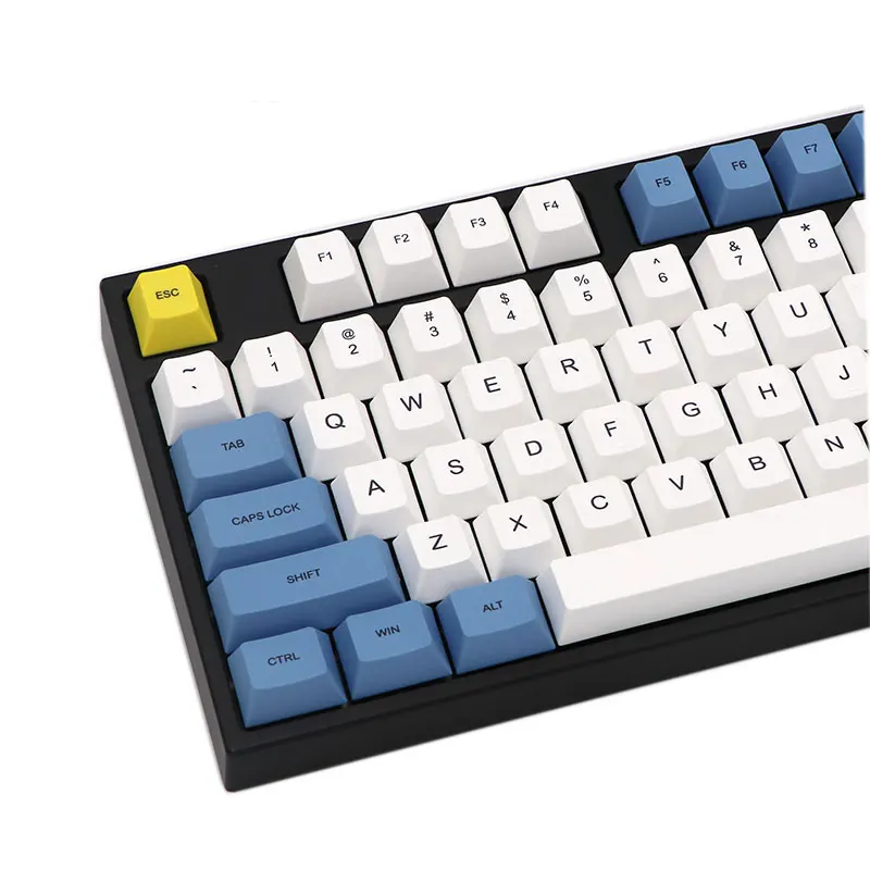 112 Tasten Cluster of Stars Tastenkappen Pbt Dye Sub Tastenkappen Kirschprofil Tastenkappe für Mx Switch Gaming mechanische Tastatur Image