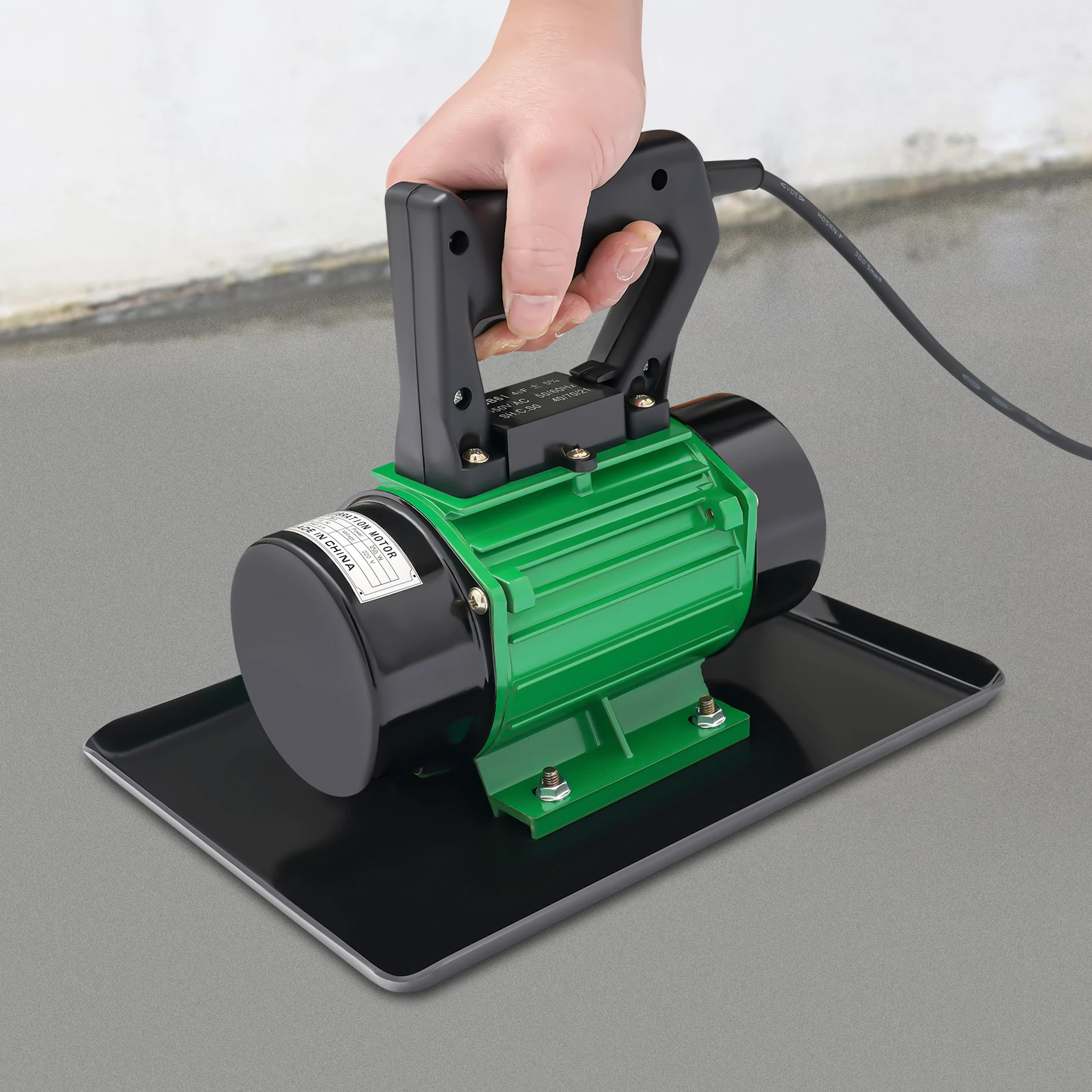 250 W 3500 U/min Beton-Vibrationsmotor, Handtisch-Bewegungs-Beton-Vibrationsmaschine für die meisten Beton- und Zement-Nivellierungsarbeiten Image