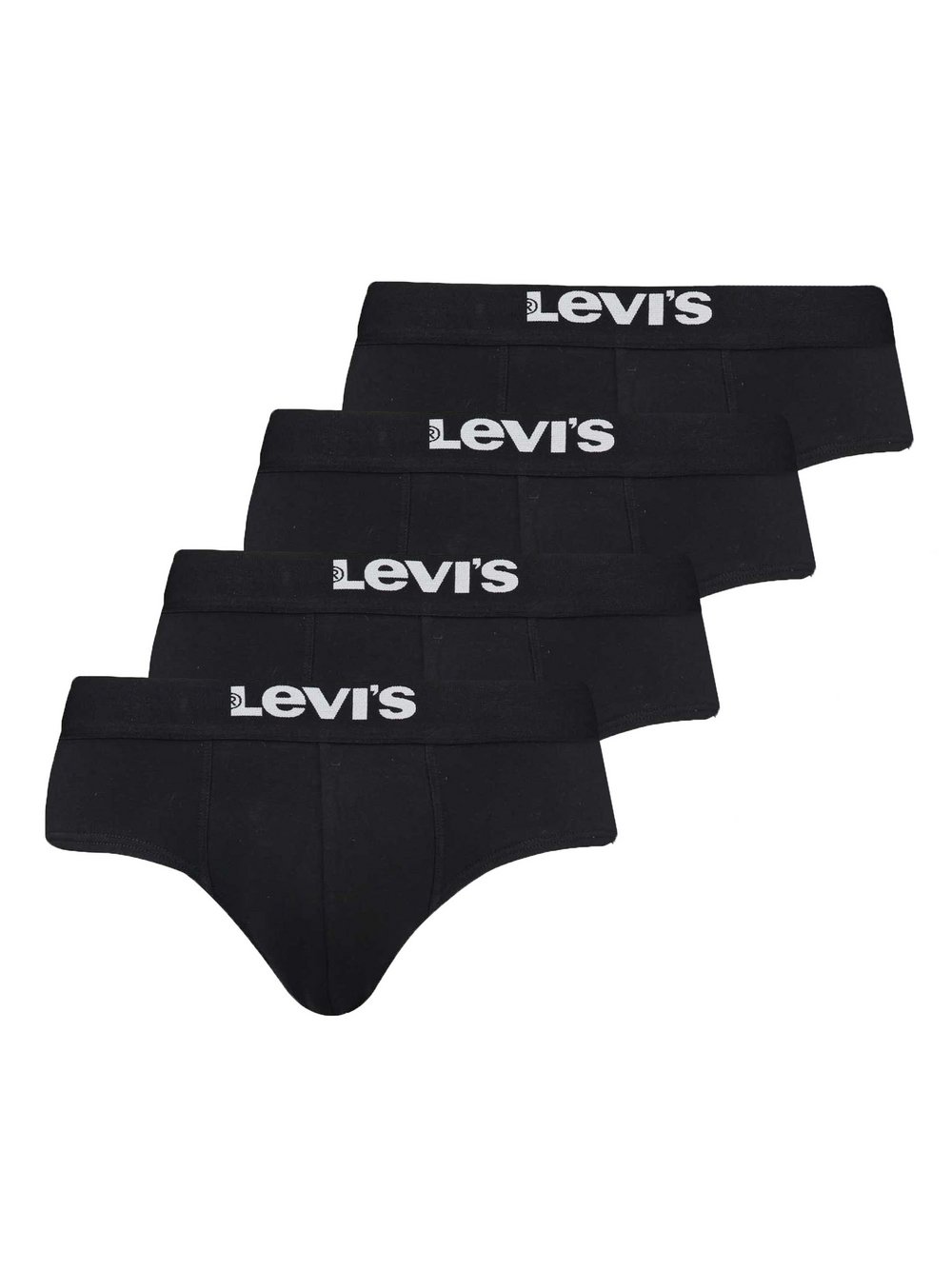 Levi's Slip 4er Pack Herren schwarz, M Image