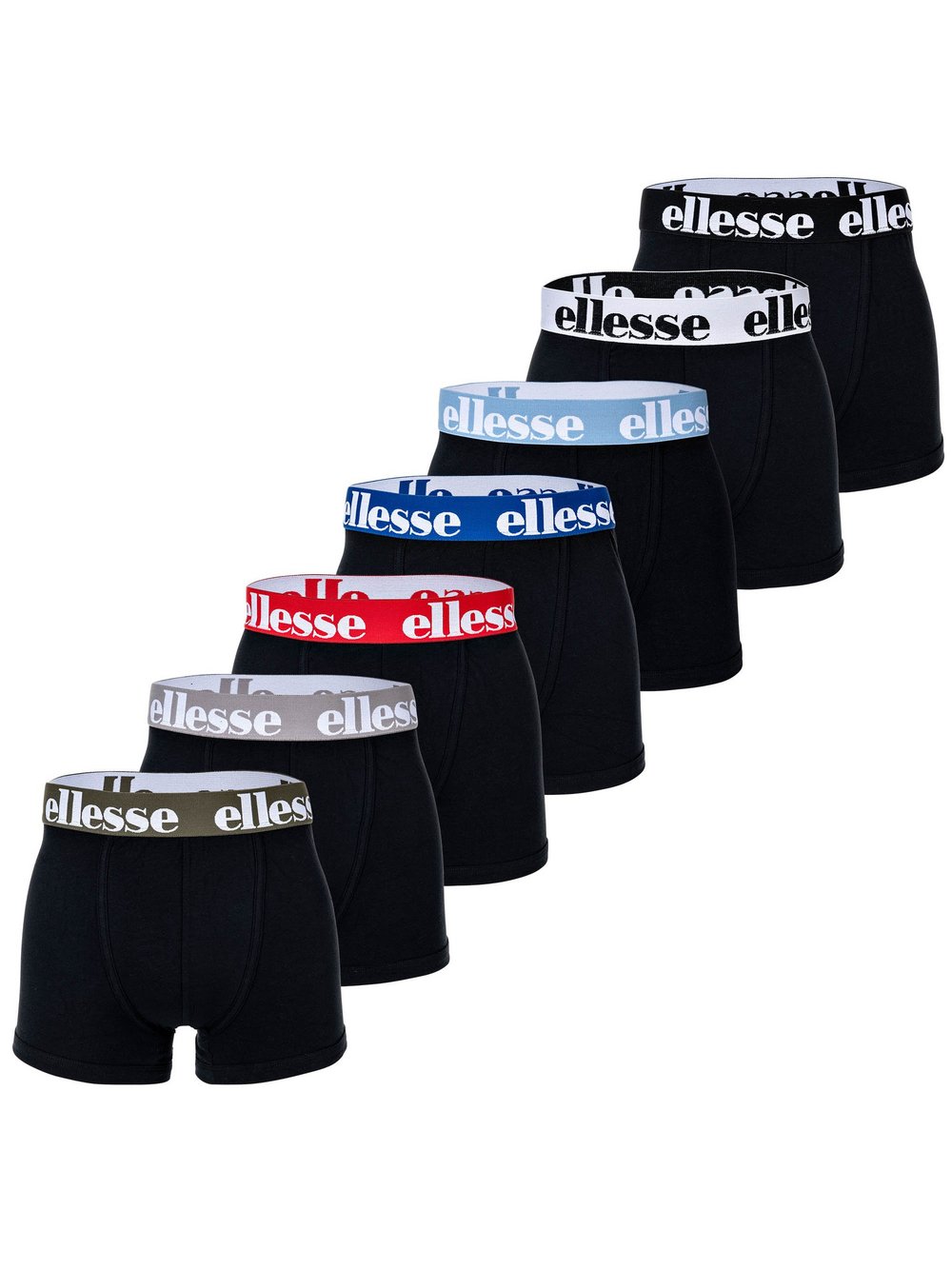 ellesse Boxershort 7er Pack Herren mehrfarbig, S Image