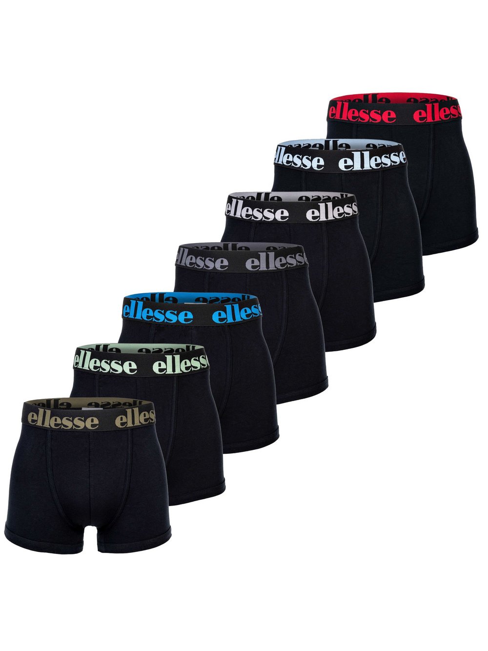 ellesse Boxershort 7er Pack Herren mehrfarbig, S Image