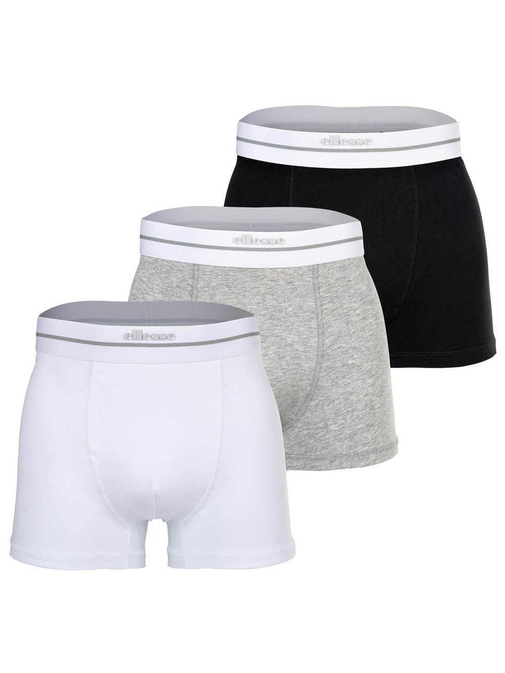 ellesse Boxershort 3er Pack Herren mehrfarbig, L Image