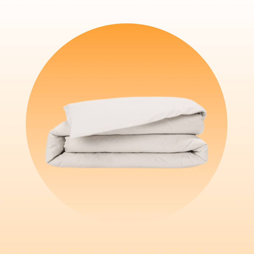 Drap Housse Coton Gaze 200x200 - Gris clair