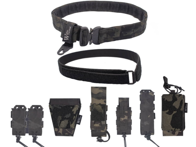 Wilder Tactical Urban Duty LE Belt Package Multicam Black Large 36-40 UDULEPMCBLG