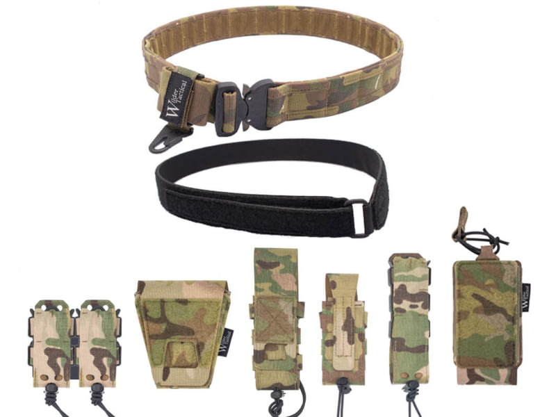 Wilder Tactical Urban Duty LE Belt Package Multicam Small 28-32 UDULEPMCSM