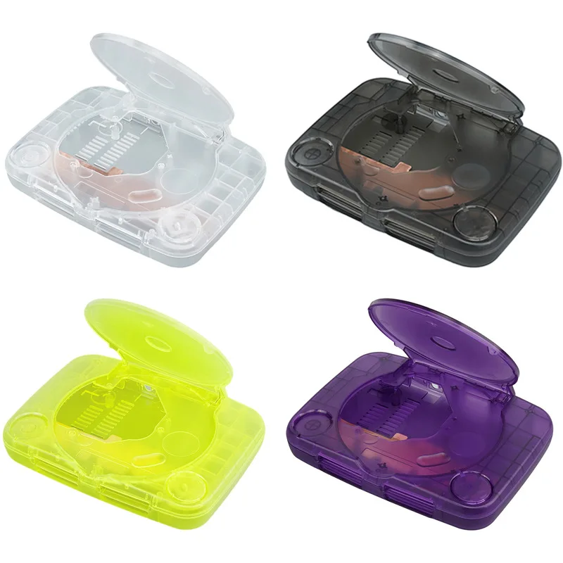 Coque de remplacement adaptée pour PS ONE, coque de Console de jeu couleur transparente, adaptée au coque de Console de jeu vidéo rétro PSONE, nouveau