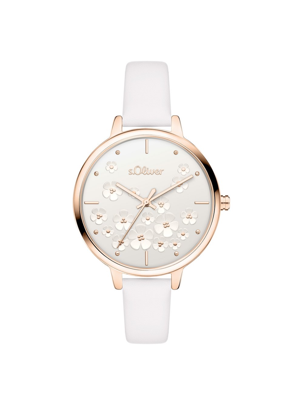 s.Oliver Armbanduhr Damen weiß, ONE SIZE Image