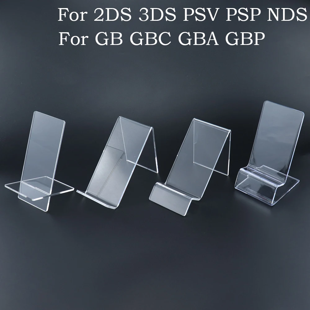 Für Gameboy GB GBC GBA GBP PSP NDS 3DS 2DS PSV Psvita Spielkonsole Ausstellung Halterung Acryl Display Stand