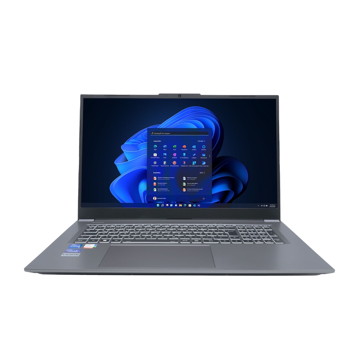 TERRA MOBILE 1717R (Dunkelgrau, 17,3" Full-HD, Intel® Core™ i5 1334U, 8 GB RAM, 2 TB SSD) mit Windows 11 Pro & Office 2024 Pro Image