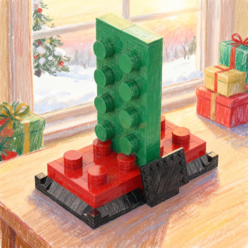 248-teiliges MOC Illegal Building Technik-Set CUUSOO Modellbausteine Architektur Weihnachtsgeschenke DIY Kreative Spielzeugideen für Bildung Image